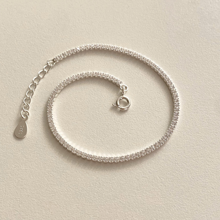 HATAS - Silver Diamond Bracelet