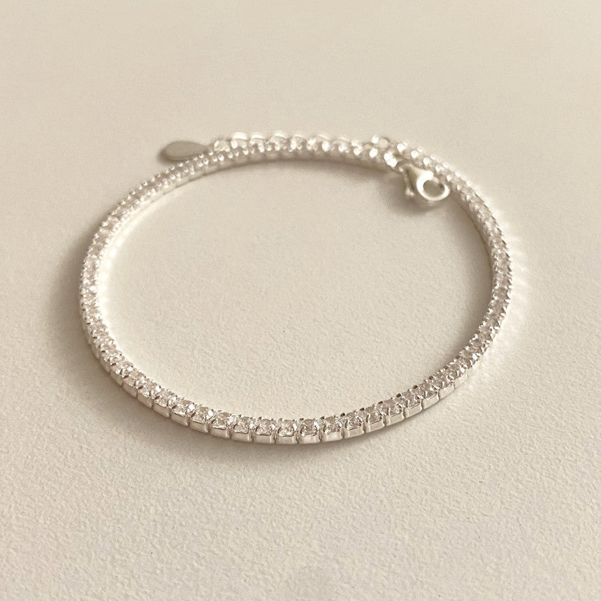 HATAS - Silver Diamond Bracelet