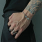 HATAS - Silver Dice Bracelet